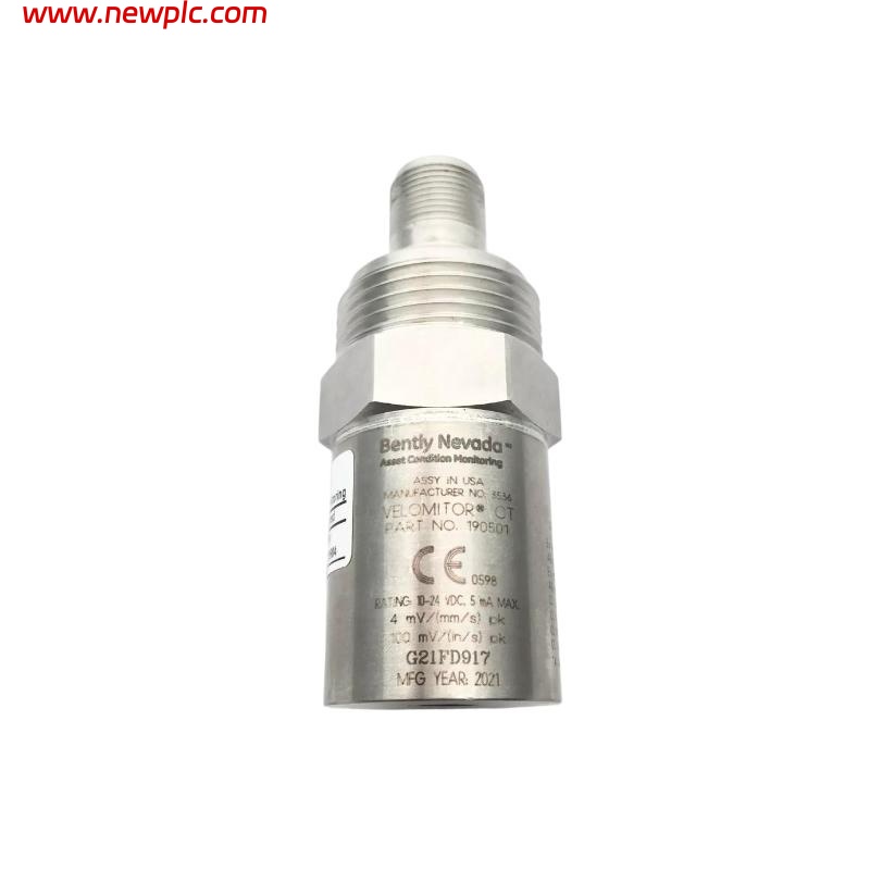 Bently Nevada 190501-02-00-04 Velomitor CT Velocity Sensor