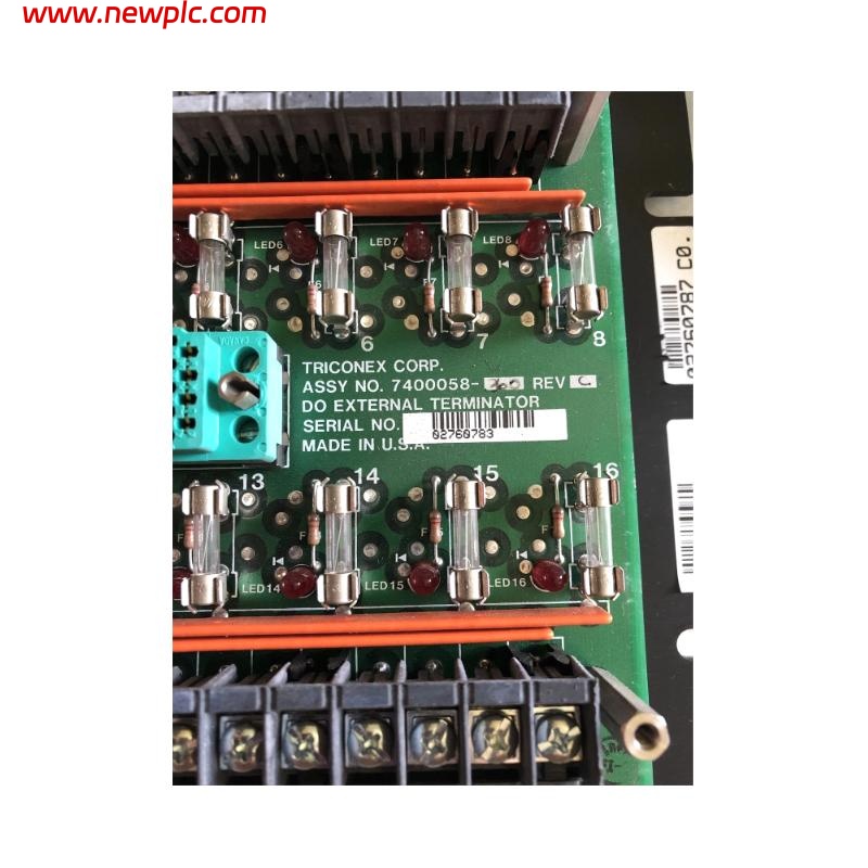 Triconex 3000120-360 DI External Terminator Trusted supplier