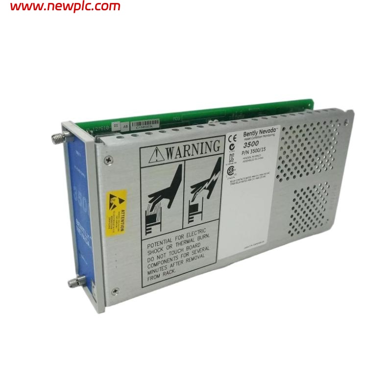 Bently Nevada 3500/15 114M5335-01 Low Voltage DC PIM (3500/15 AC and DC Power Supply Module)