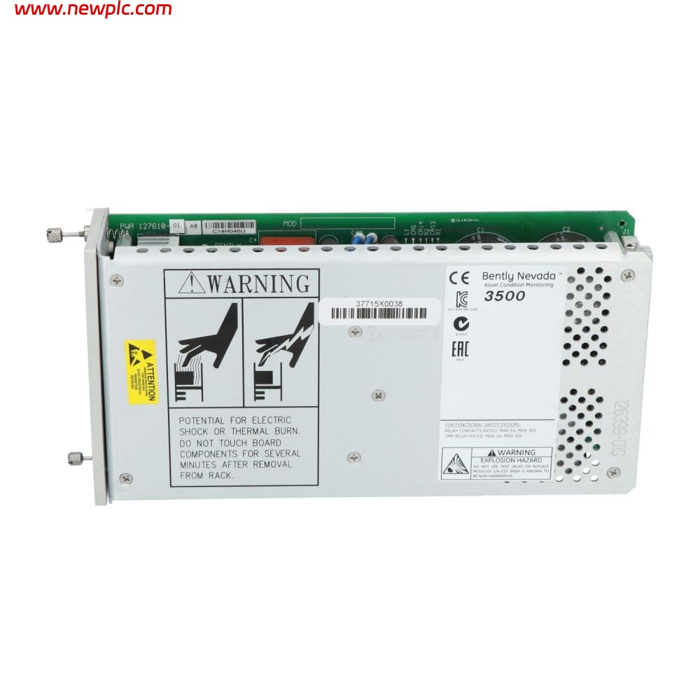 Bently Nevada 3500/15 127610-01+125840-01 AC/DC Power Supply Module