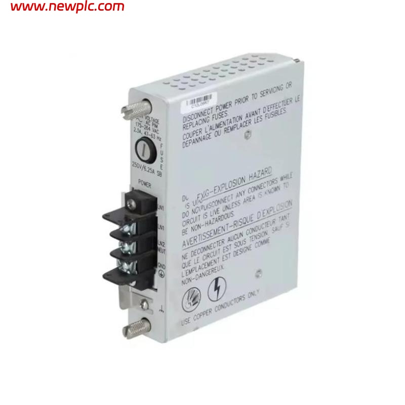 Bently Nevada 3500/15 129478-01 High-voltage DC Power Input Module