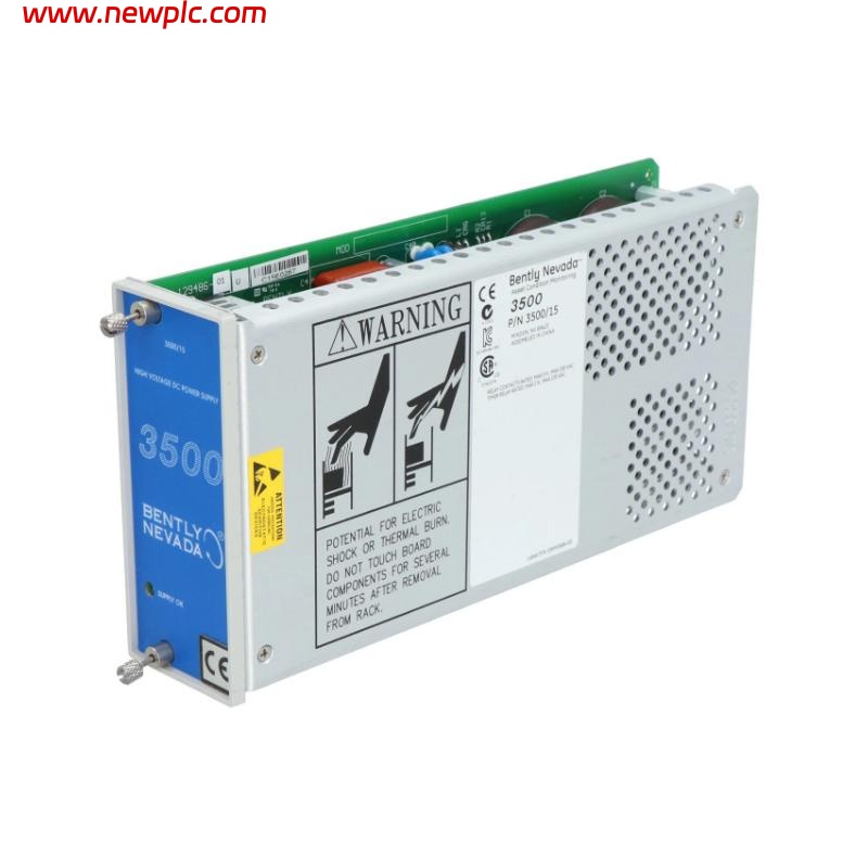 Bently Nevada 3500/15 129486-01 High-voltage DC Power Input Module