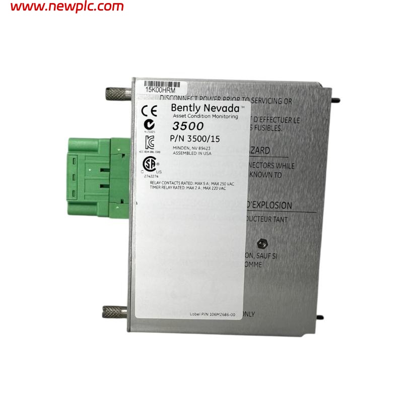 Bently Nevada 3500/15 133292-01+133300-01 AC/DC Power Supply Module