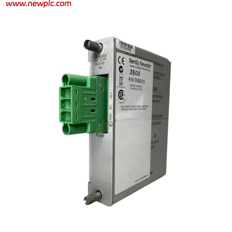 Bently Nevada 3500/15 133292-01+133300-01 AC/DC Power Supply Module