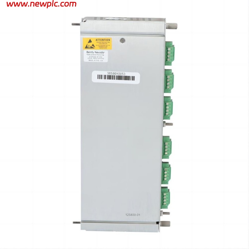 Bently Nevada 3500/25 125800-01 Keyphasor I/O Module (Internal Terminations)