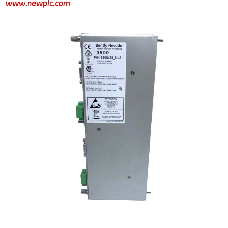 Bently Nevada 3500/25M 126648-01 Keyphasor Input/Output Module (External Terminal)