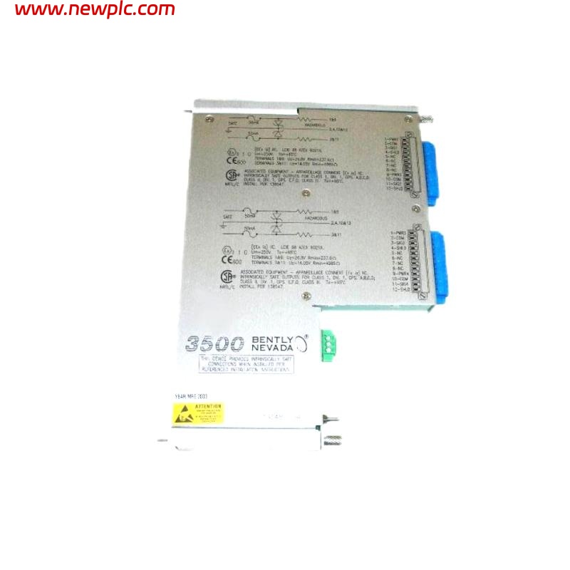 Bently Nevada 3500/40M 135489-04 3500 System Proximitor I/O Module