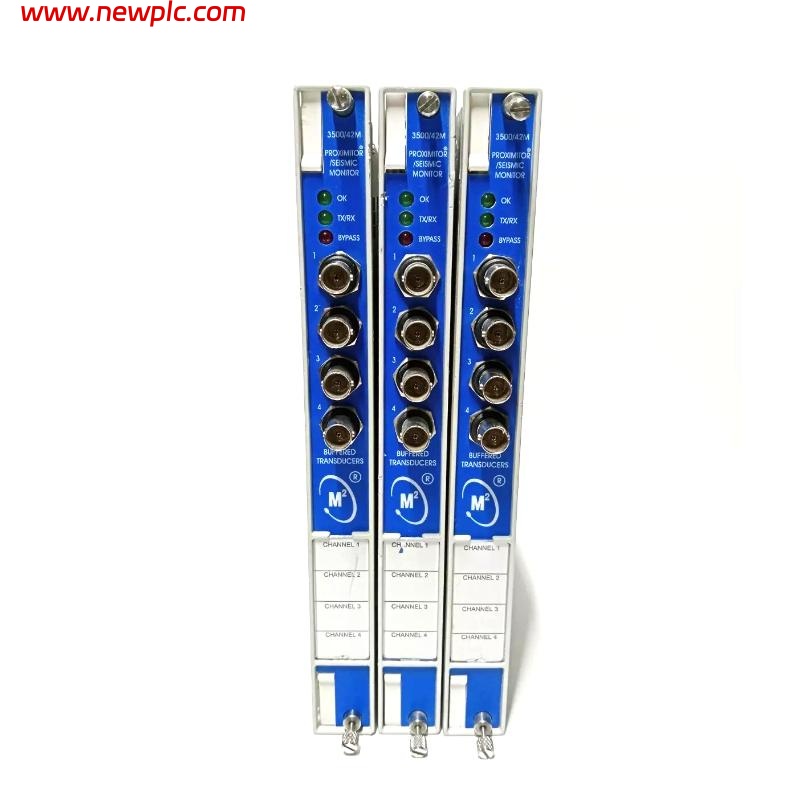 Bently Nevada 3500/42-09-00-00 176449-02 3500 Series Proximitor Seismic Monitor