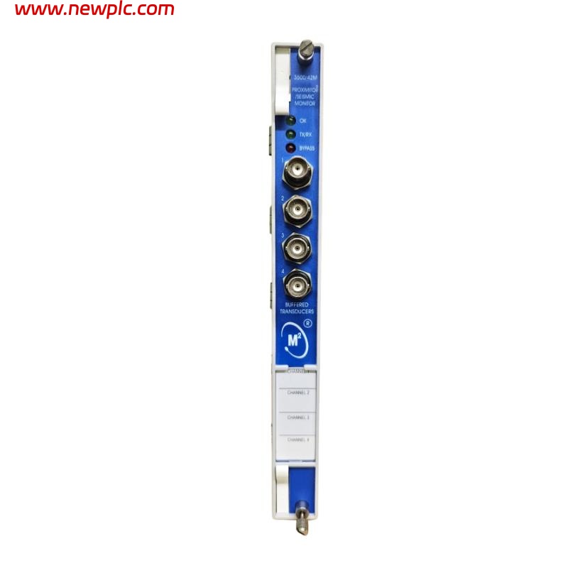 Bently Nevada 3500/42 176449-02+140471-01 3500 Series Proximitor Seismic Monitor