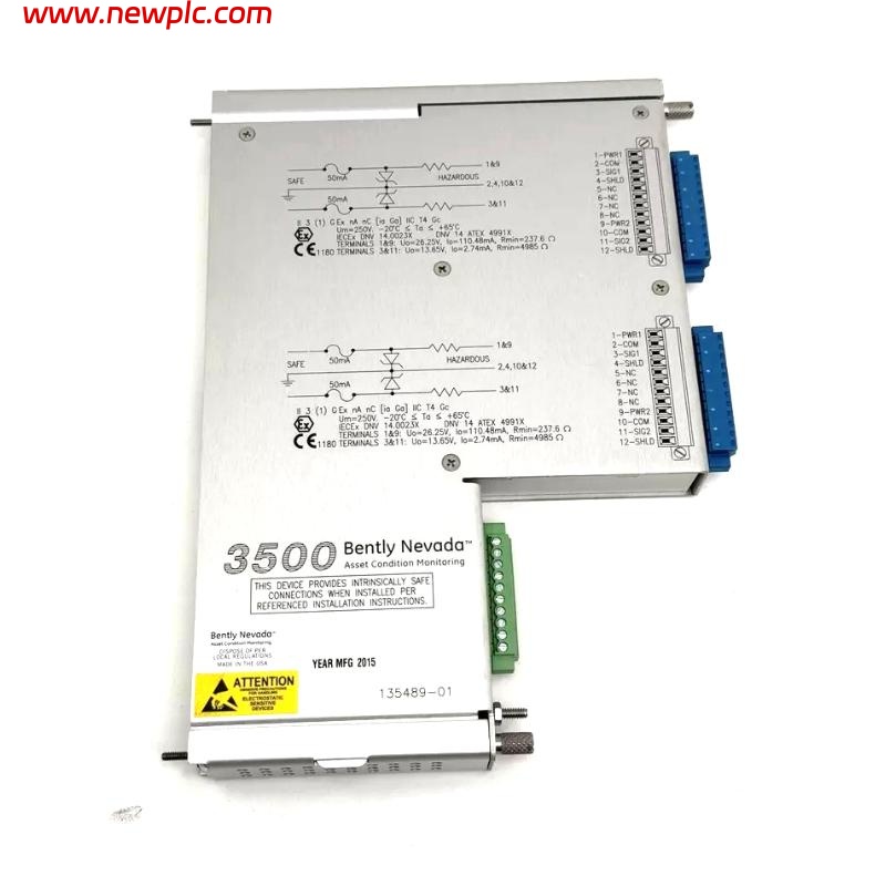 Bently Nevada 3500/42 135489-01 Proximitor Seismic I/O Module Rave reviews