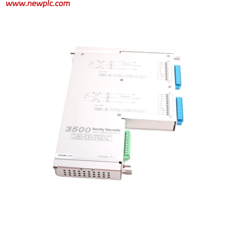 Bently Nevada 3500/42M 135489-01 proximitor seismic monitor i/o module Shelf life 1 year