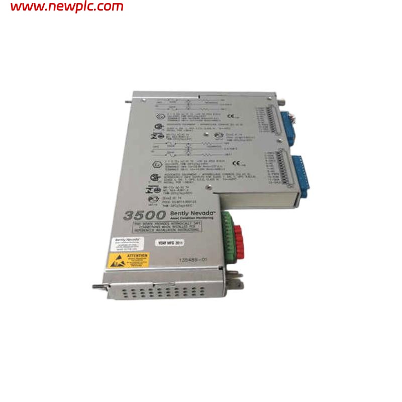 Bently Nevada 3500/42M 135489-01 proximitor seismic monitor i/o module Shelf life 1 year