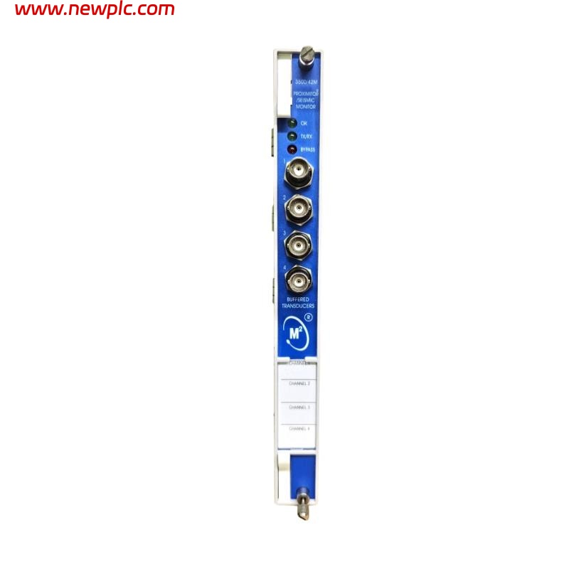 Bently Nevada 3500/42M 176449-01 3500 Series Proximitor Seismic Monitor