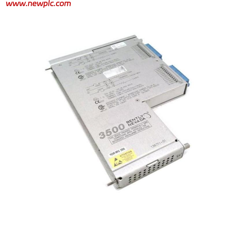 Bently Nevada 3500/60 133811-01+136711-01 3500 Series Temperature Monitor