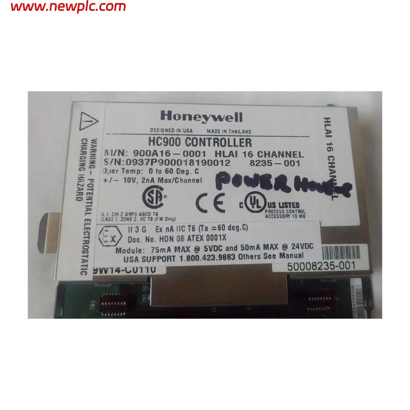 Honeywell 900A16-0001 HC900 High Level Analog Input Module