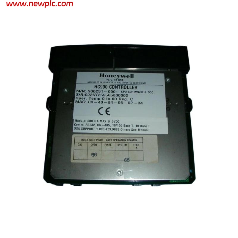 Honeywell 900C51-0001 HC900 C50 Controller CPU