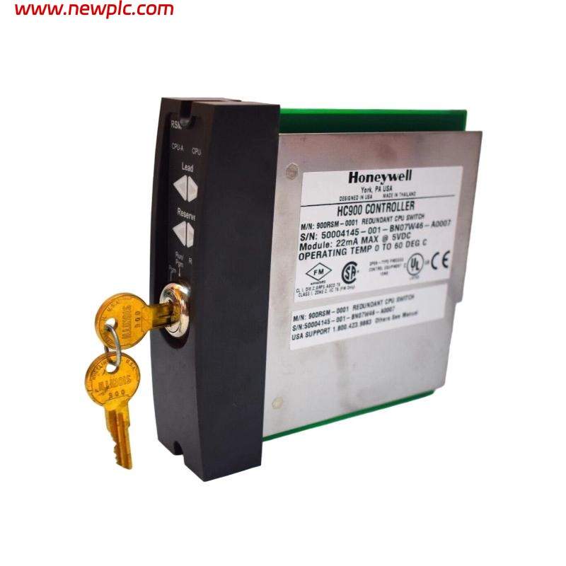 Honeywell 900RSM-0001 HC900 Controller Redundant CPU Switch Module