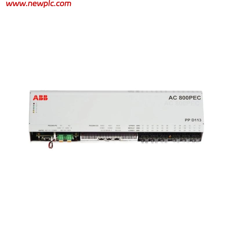 ABB PP D113 B01-25-111000 3BHE023784R2530 AC 800PEC Controller ABB PP D113 B01-25-111000 3BHE023784R2530 AC 800PEC Controller