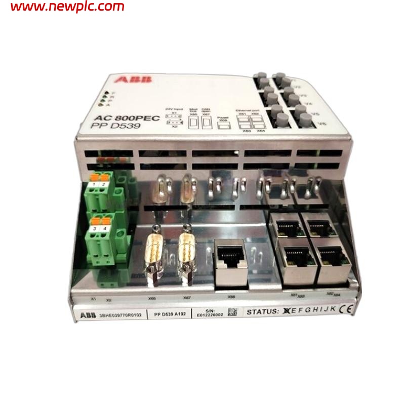 ABB PP D539 A102 3BHE039770R0102 AC 800PEC Control Device