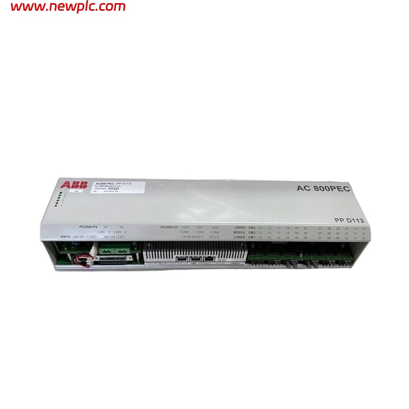 ABB PP D113B03-26-100110 3BHE023584R2634 AC800 Control Module