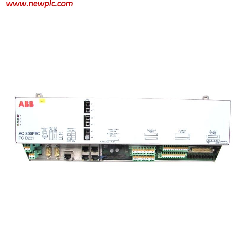 ABB AC800PEC PCD231 3BHE025541R0101 Excitation Controller