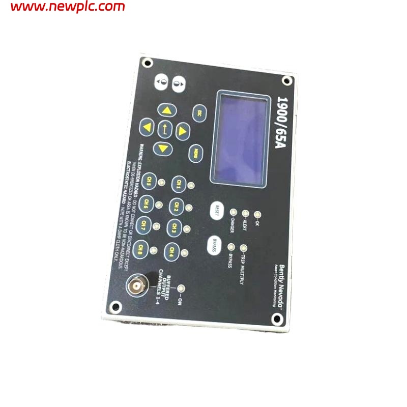 Bently Nevada 1900/65A-00-01-01-00-00 General Equipment Monitor