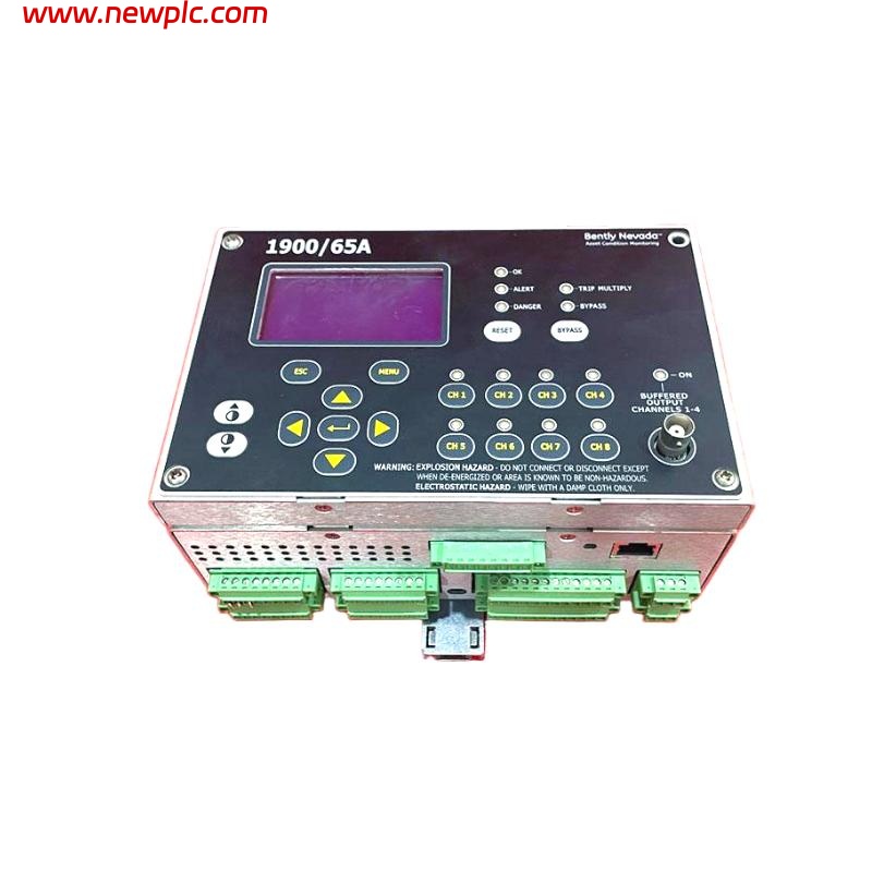 Bently Nevada 1900/65A-00-01-01-00-00 General Equipment Monitor