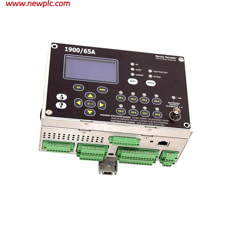 Bently Nevada 1900/65A-00-01-01-00-00 General Equipment Monitor