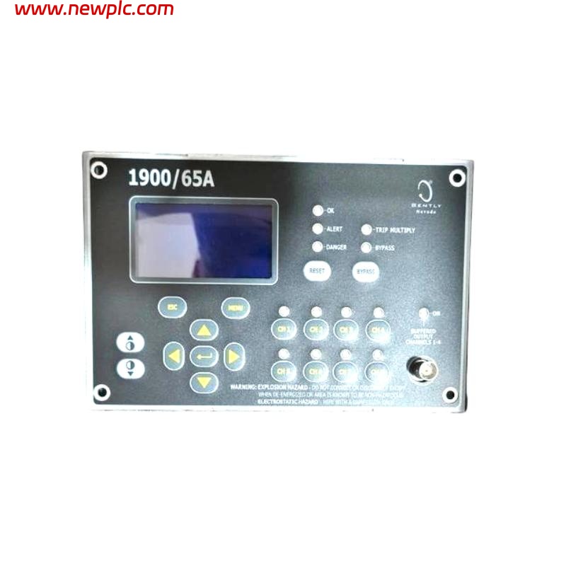 Bently Nevada 1900/65A-00-01-01-01-00 General Equipment Monitor