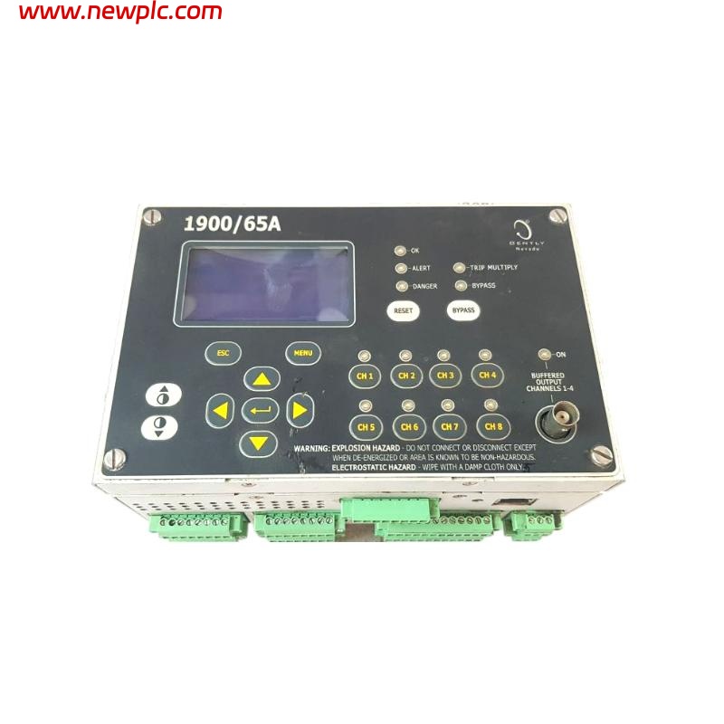 Bently Nevada 1900/65A-01-01-02-00-01 Universal Equipment Monitor