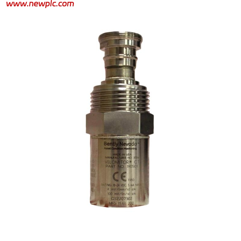 Bently Nevada 190501-03-00-00 Velomitor CT Speed Sensor