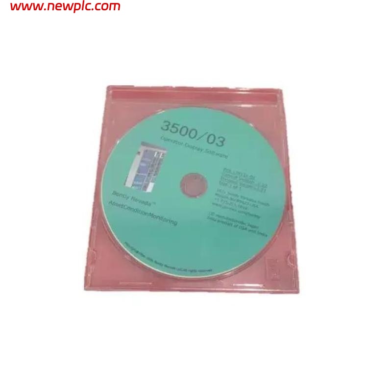 Bently Nevada 3500/03 129131-01 System Software