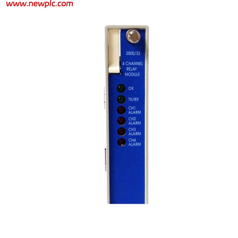 Bently Nevada 3500/32M 149986-02+125720-01 4-Channel Relay Output Module