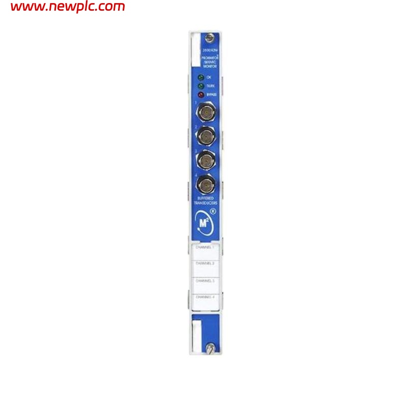 Bently Nevada 3500/42 140471-01+176449-02 Seismic Monitor with Pre-amplifier