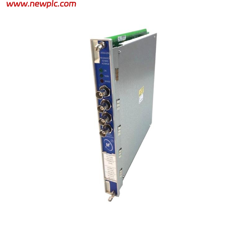 Bently Nevada 3500/42 140471-01+176449-02 Seismic Monitor with Pre-amplifier