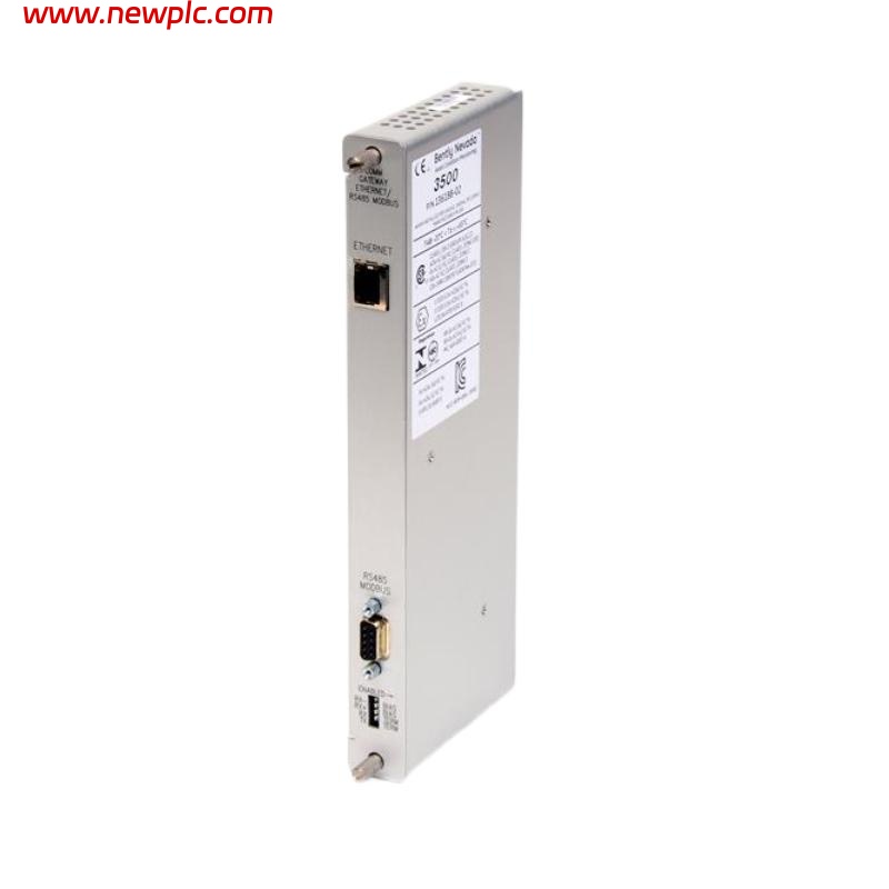 Bently Nevada 3500/92 136188-02 Ethernet/RS232 Modbus I/O Module Original