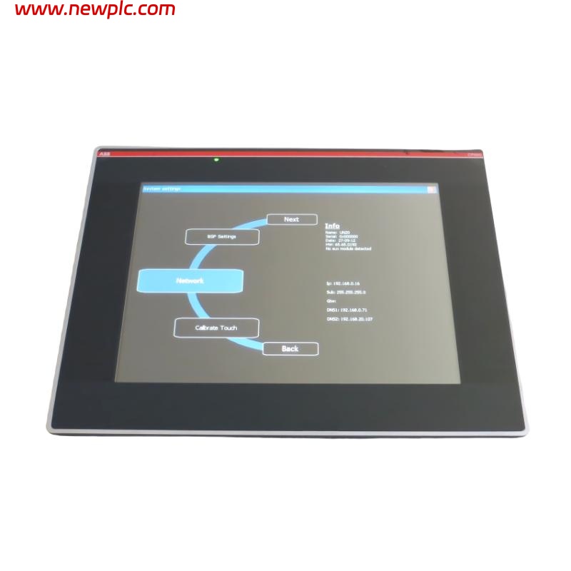 ABB CP660 1SAP560100R0001 Control Panel – 12.1″ TFT Touch Screen