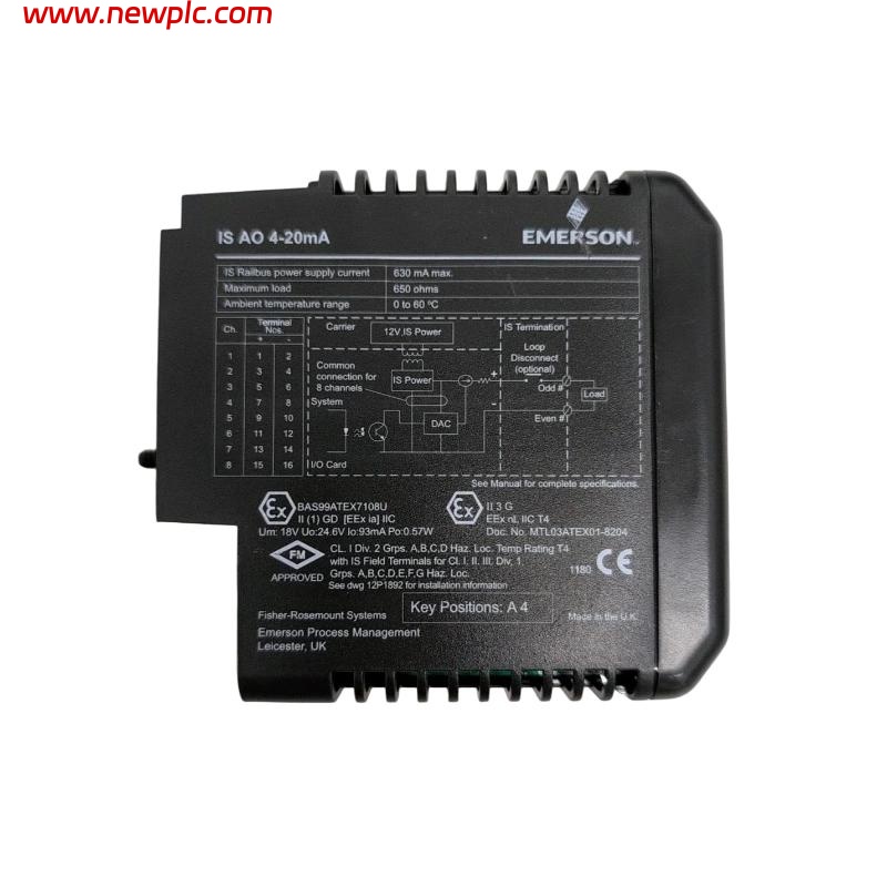 Emerson KJ3102X1-BB2 8-Channel Input Module