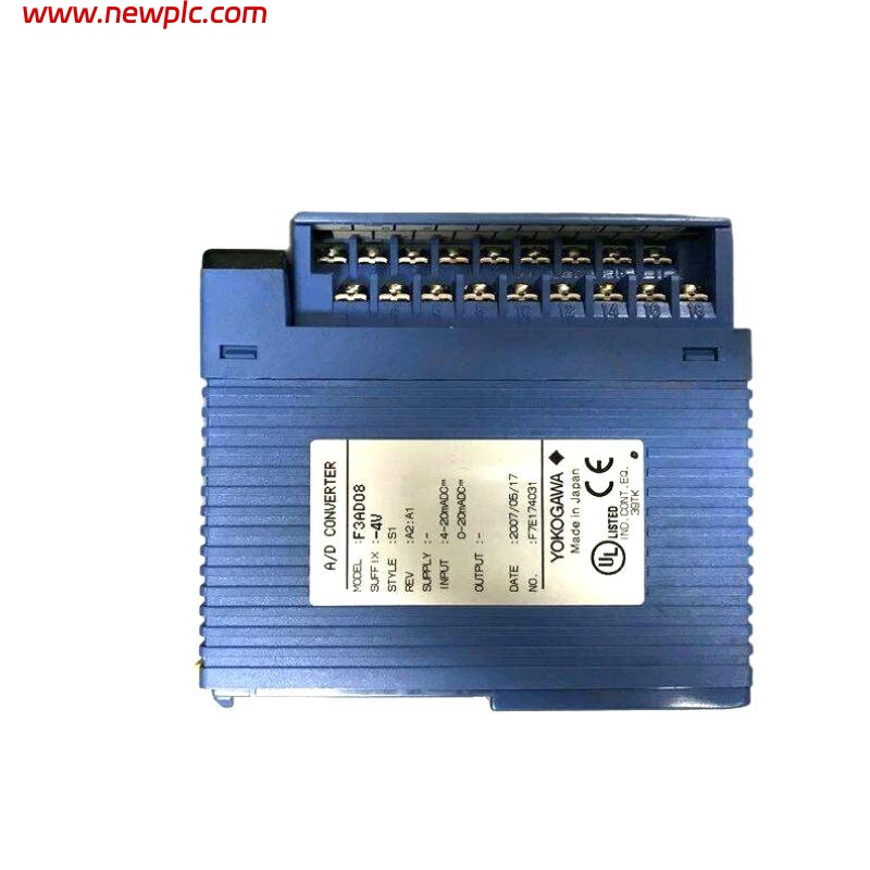 Yokogawa F3AD08-4V Analog Input Module