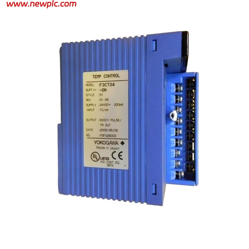Yokogawa F3CT04-0N Temperature Control/Monitoring Module