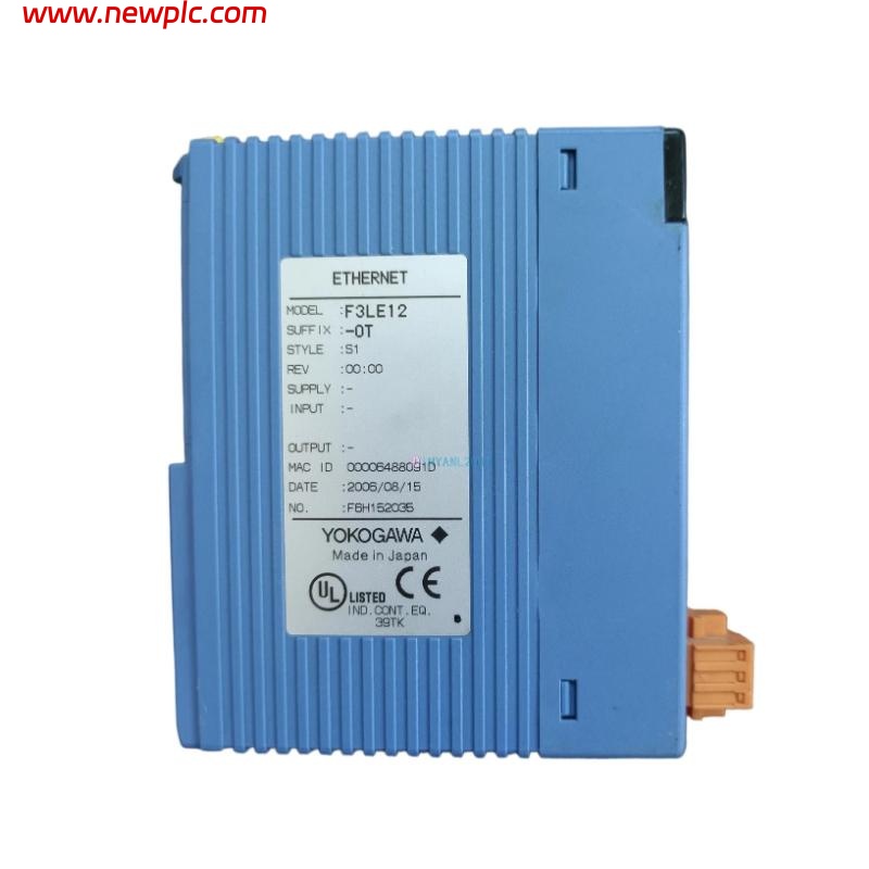 Yokogawa F3LE12-0T Ethernet Interface Module