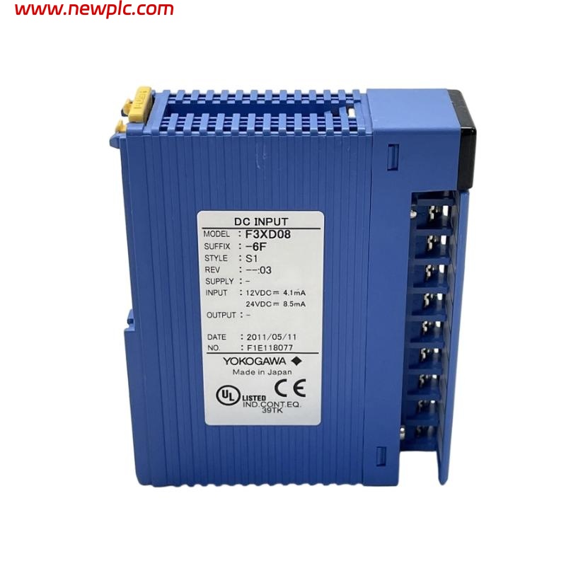 Yokogawa F3XD08-6F DC Input Module