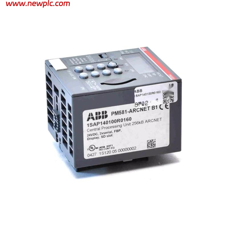 ABB PM581-ARCNET 1SAP140100R0160 AC500 PLC System CPU Module