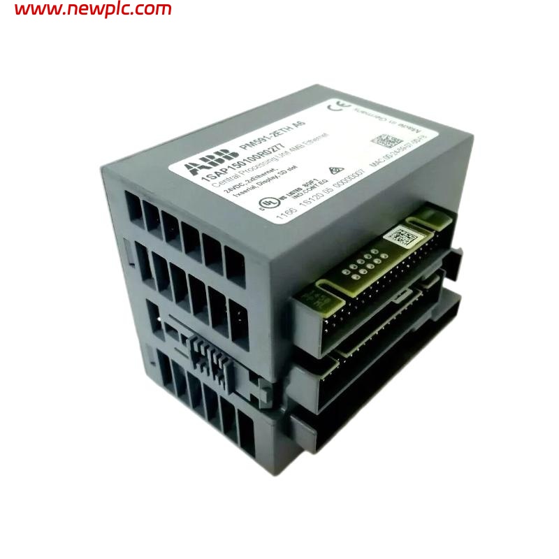 ABB PM591-2ETH 1SAP150100R0277 AC500 PLC System Processor Module