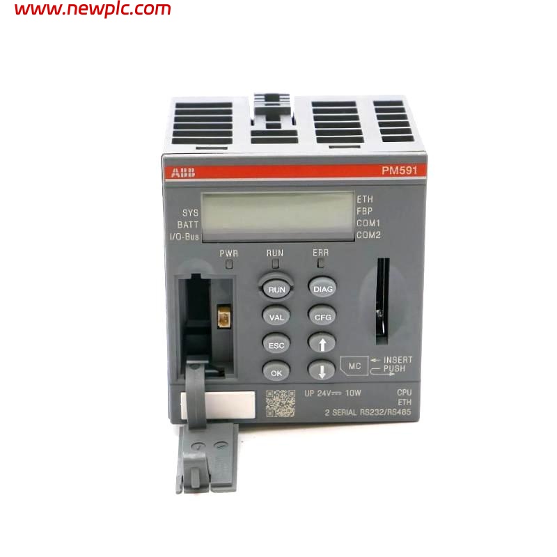 ABB PM591-ARCNET 1SAP150100R0160 AC500 PLC System Processor Module