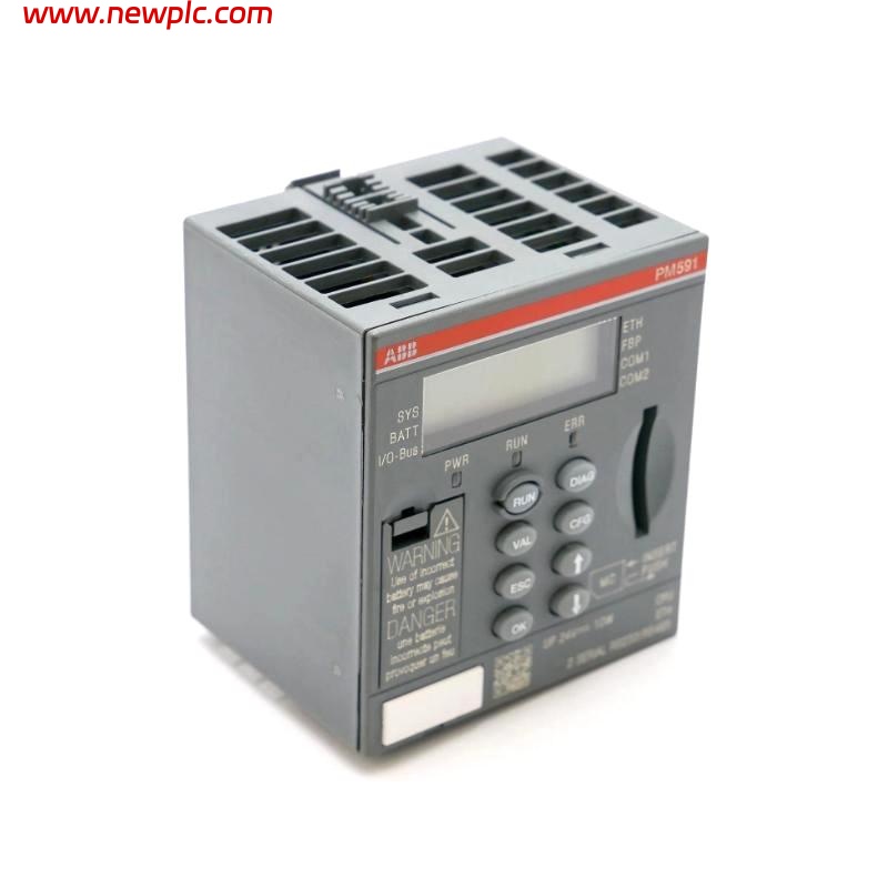 ABB PM591-ARCNET 1SAP150100R0160 AC500 PLC System Processor Module