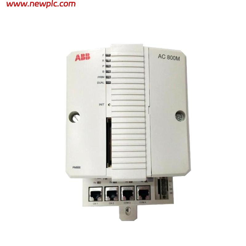 ABB PM866-2 3BSE050201R1 AC 800M Controllers Redundant Processor Unit
