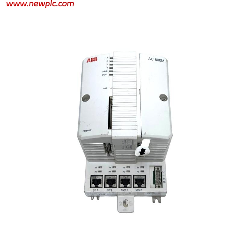 ABB PM866AK02 3BSE081637R1 AC 800M Controller Redundant Processor Unit