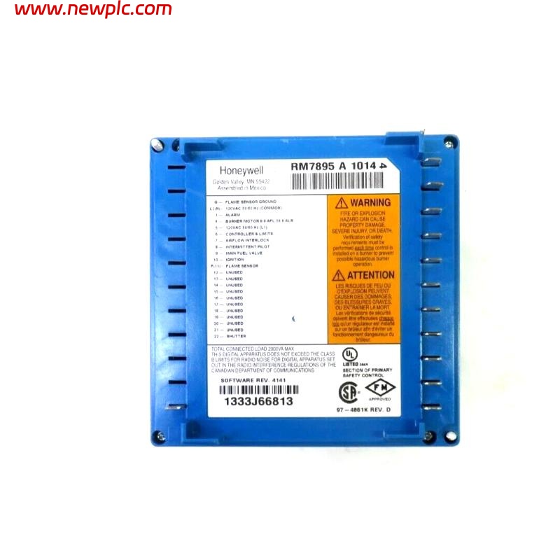 Honeywell RM7895A1014 7800 SERIES Burner Control