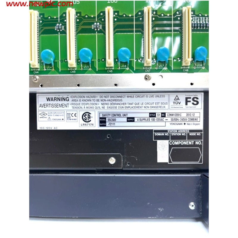 Yokogawa SSC60D-F2542 Duplex Safety Control Unit